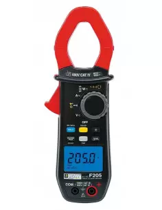 Pince multimètre AC+DC TRMS 600AAC/900ADC F205 | P01120925 - Chauvin Arnoux