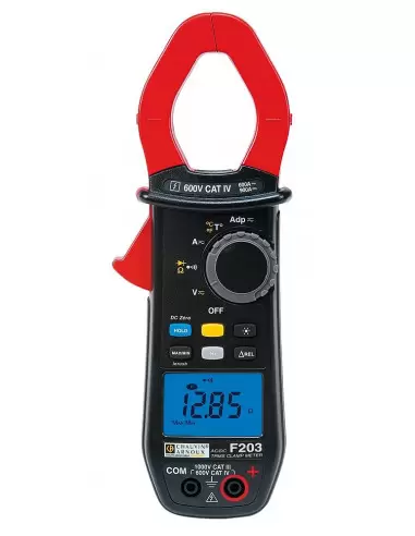 Pince multimètre TRMS 600AAC/900ADC F203 | P01120923 - Chauvin Arnoux
