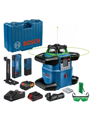 Bosch Professional 12V System Niveau Laser Lignes GLL 3-80 CG (1 batterie  12V, laser vert, pour l'intérieur, avec fonction d'application, portée 