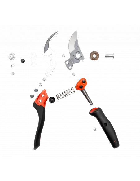 Sécateurs ERGO taille L à lames croisantes de 20 mm, avec poignée à revêtement en élastomère | PXR-L2 - Bahco