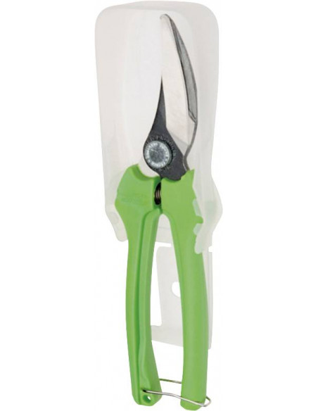 Sécateur rainbow vert + Étui | P123-GREEN-B6 - Bahco