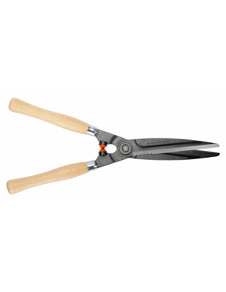 Cisaille à haies à usage intensif avec lame ondulée et poignées en bois 540 mm | P57-25-W-F - Bahco