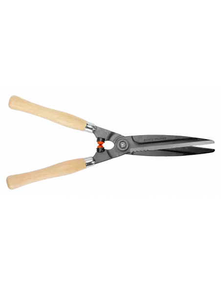 Cisaille à haies à usage intensif avec lame ondulée et poignées en bois 540 mm | P57-25-W-F - Bahco