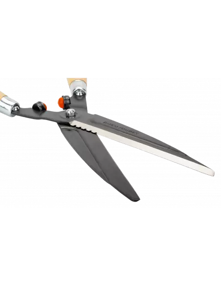 Cisaille à haies à usage intensif avec lame ondulée et poignées en bois 540 mm | P57-25-W-F - Bahco