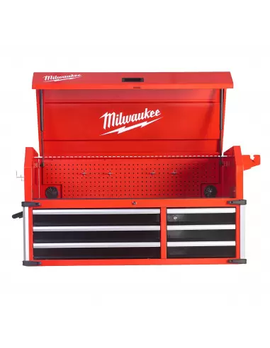 Coffre de rangement supérieur 6 tiroirs pour servante 46"/117 cm STC46-1 | 4932478854 - Milwaukee