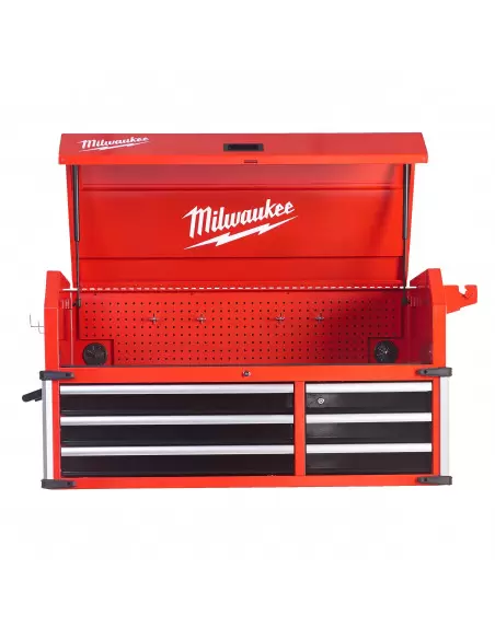 Coffre de rangement supérieur 6 tiroirs pour servante 46"/117 cm STC46-1 | 4932478854 - Milwaukee