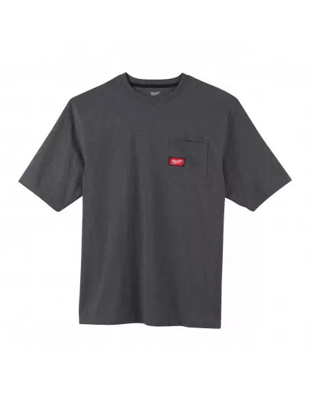 Tee-Shirt de travail gris manches courtes Taille XL | 4933478234	 - Milwaukee