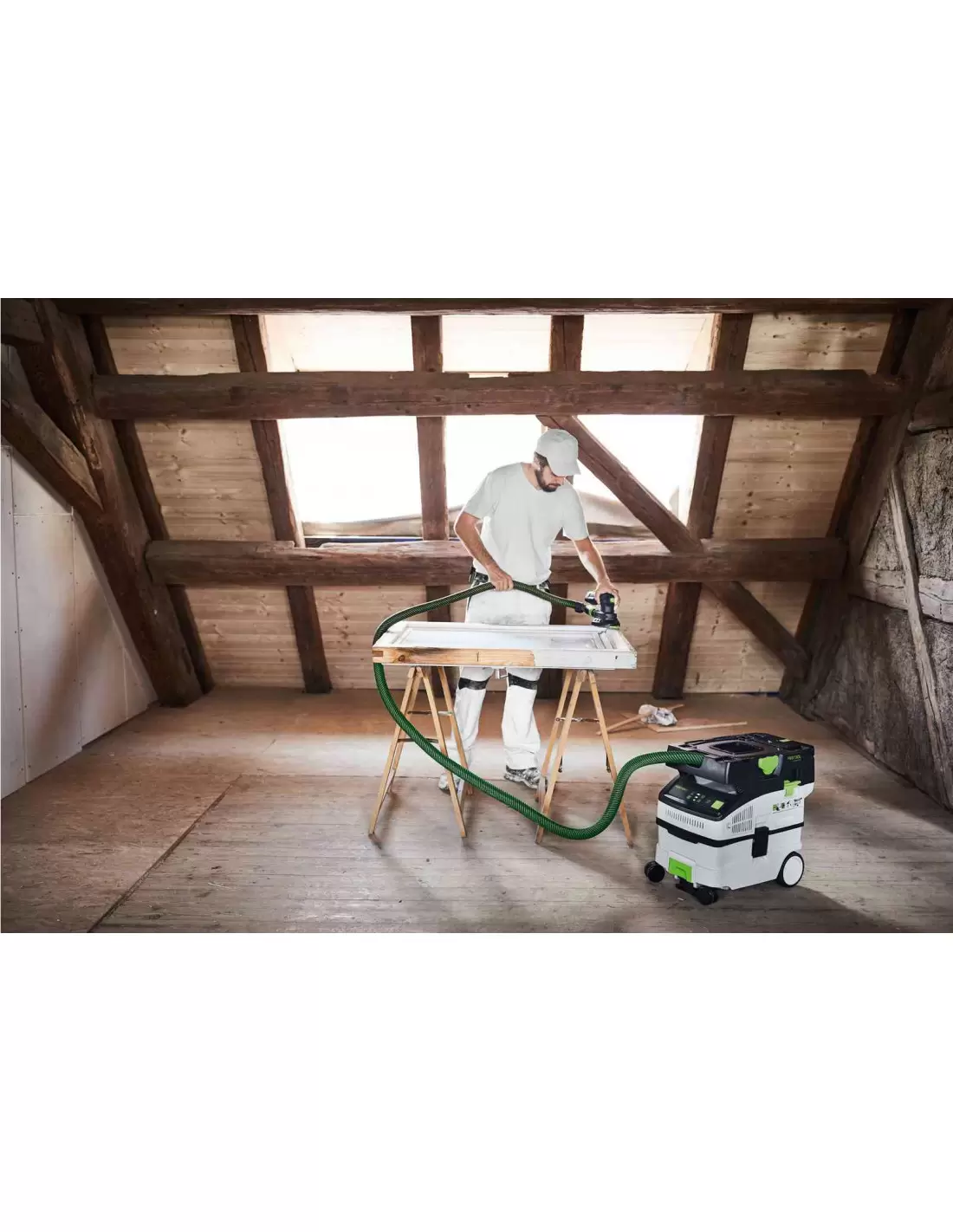 FESTOOL, Aspirateur sans fil CTLC MINI I-Basic CLEANTEC Solo