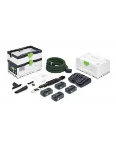 Aspirateurs sans fil CLEANTEC CTMC SYS HPC 4,0 I-Plus | 576942 - Festool