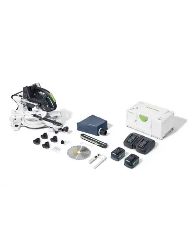 Scie à onglets radiale sans fil KAPEX KSC 60 EB 5,2 I-Plus | 577174 - Festool