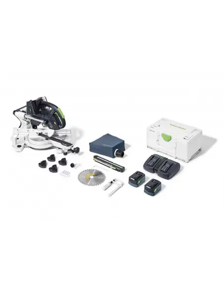 Scie à onglets radiale sans fil KAPEX KSC 60 EB 5,2 I-Plus | 577174 - Festool