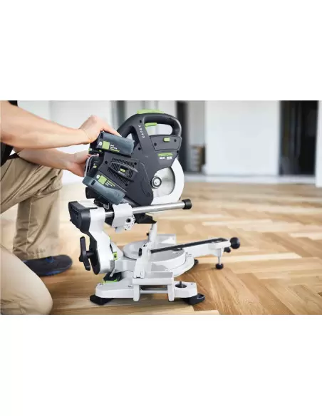 Scie à onglets radiale sans fil KAPEX KSC 60 EB 5,2 I-Plus | 577174 - Festool