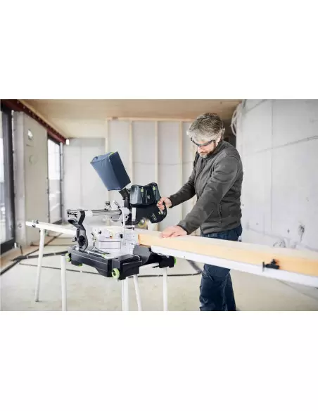 Scie à onglets radiale sans fil KAPEX KSC 60 EB 5,2 I-Plus | 577174 - Festool