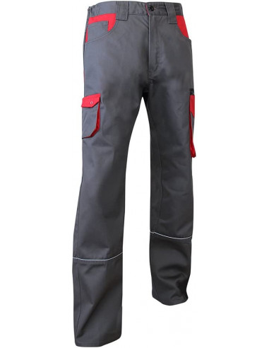 Pantalon bicolore biais rétro | 110821 LIN - LMA