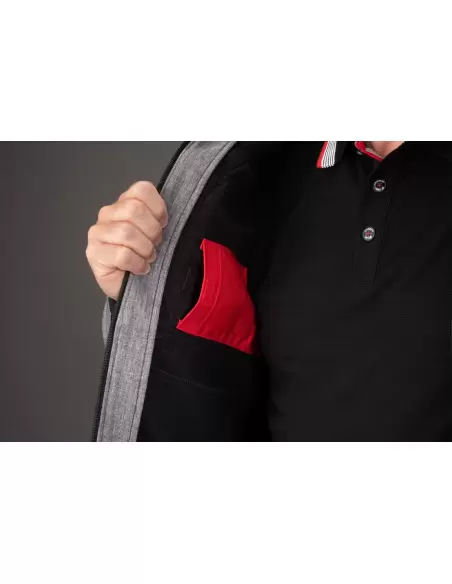 Veste de travail Softshell bicolore à capuche amovible TRIAL | FXWW2020E - Facom
