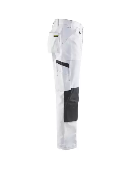 Pantalon peintre Blanc/Gris foncé | 109112101098 - Blaklader