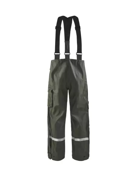 Pantalon de pluie HV Niveau 2 Vert armée | 130220034600 - Blaklader