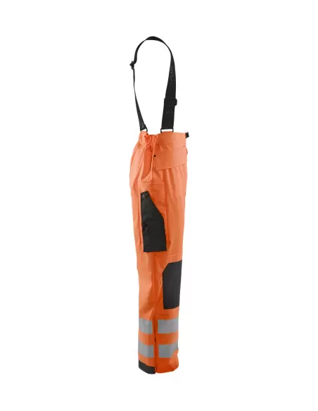 Pantalon de pluie HV Niveau 2 Orange fluo | 130220035300 - Blaklader
