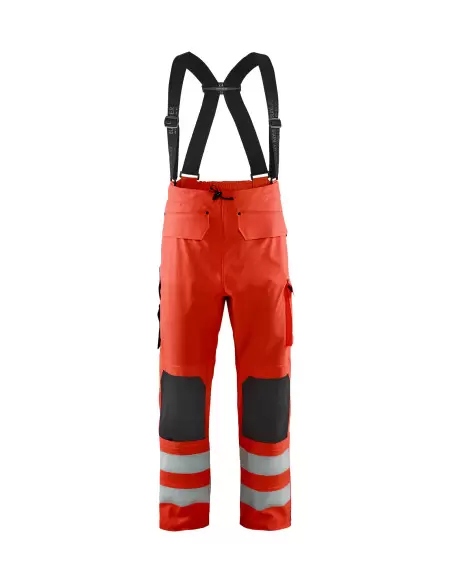 Pantalon de pluie HV Niveau 2 Rouge fluo | 130220035500 - Blaklader