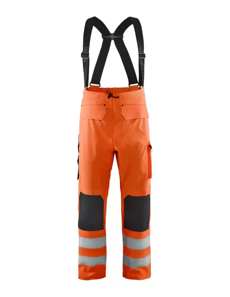 Pantalon de pluie HV niveau 3 Orange fluo | 130620055300 - Blaklader