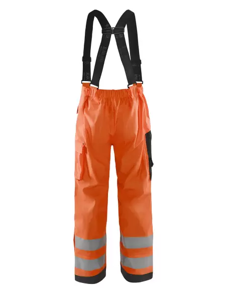 Pantalon de pluie HV niveau 3 Orange fluo | 130620055300 - Blaklader