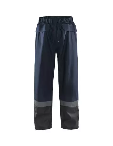Pantalon de pluie niveau 2 Marine foncé/Noir | 132220038699 - Blaklader