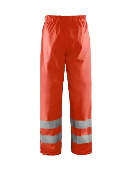 Pantalon de pluie HV niveau 1 Rouge fluo | 138420005500 - Blaklader