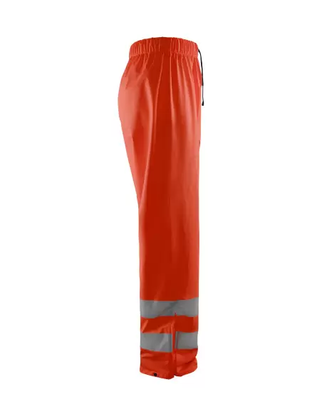Pantalon de pluie HV niveau 1 Rouge fluo | 138420005500 - Blaklader