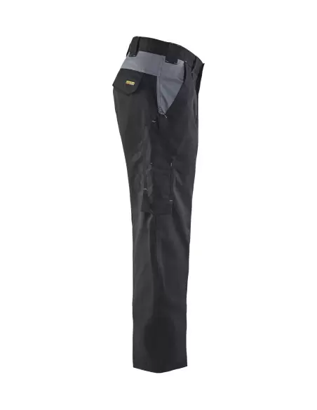 Pantalon Industrie Noir/Gris moyen | 140412109994 - Blaklader