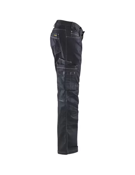 Pantalon maintenance denim stretch 2D Marine | 143911418900 - Blaklader