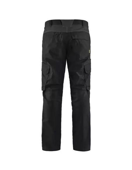 Pantalon industrie stretch 2D Noir/Gris foncé | 144418329998 - Blaklader