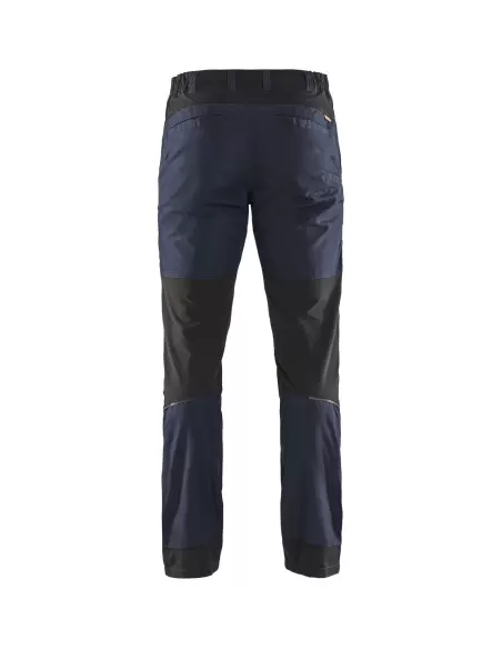 Pantalon maintenance +stretch Marine foncé/Noir | 145618458699 - Blaklader