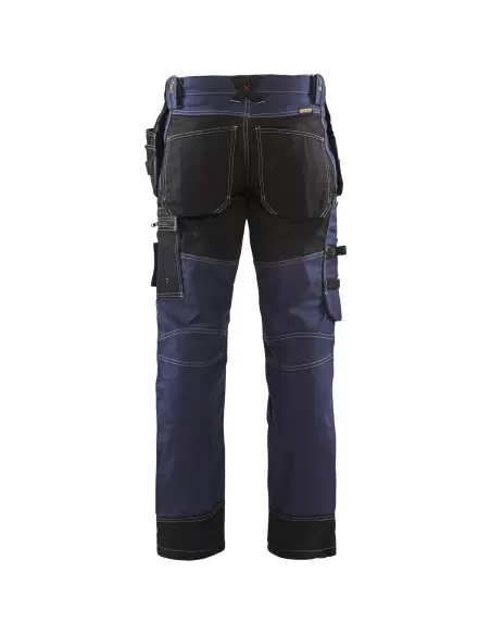 Pantalon X1500 coton Marine/Noir | 150013708899 - Blaklader