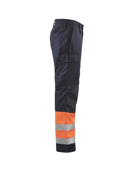 Pantalon hiver multinormes inhérent Marine/Orange fluo | 186915138953 - Blaklader