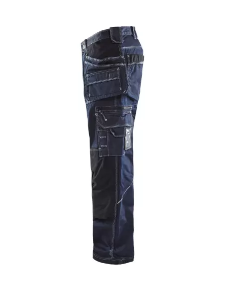Pantalon X1900 artisan Cordura® DENIM Marine/Noir | 196011408999 - Blaklader