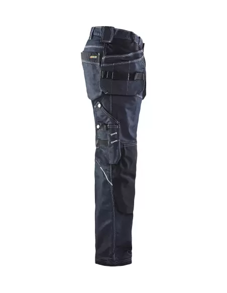 Pantalon X1900 artisan stretch 2D Marine/Noir | 196011418999 - Blaklader