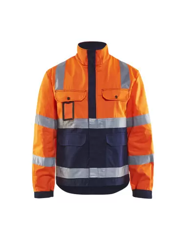 Veste haute visibilité Orange fluo/Marine | 402318045389 - Blaklader