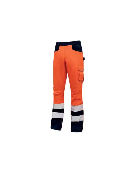 Pantalon de travail BEACON Orange Fluo | HL156OF - Upower