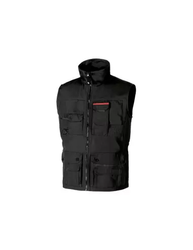 Gilet de travail FIRST Black Carbon | SY004BC - Upower