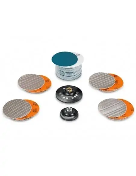 Set acier inox préparation de surfaces m 14 63806193040 - Fein