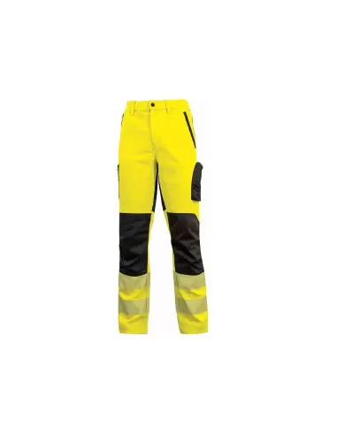 Pantalon haute visibilité ROY Yellow Fluo | HL222YF - Upower