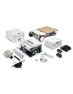 Scie circulaire sur table sans fil CSC SYS 50 EBI-Set | 577379 - Festool