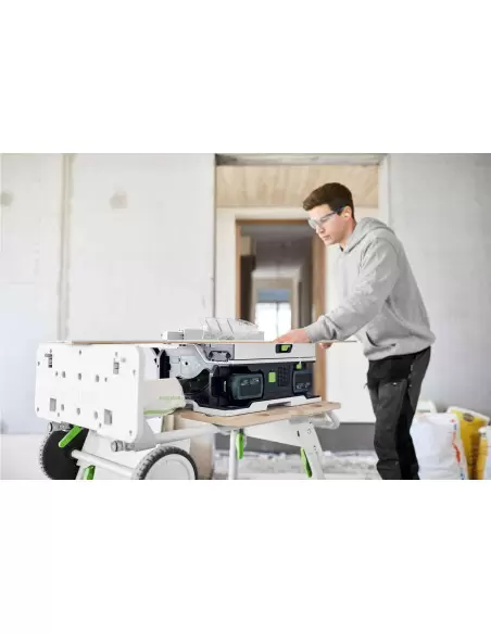 Scie circulaire sur table sans fil CSC SYS 50 EBI-Set | 577379 - Festool