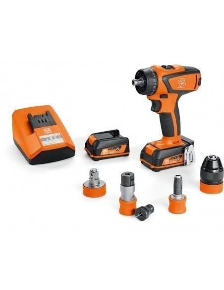 Perceuse visseuse sans fil ASCM 12 QC Set Professionnel 71161062000 - Fein