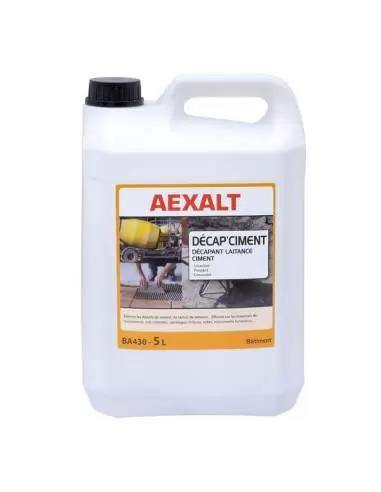 Décapant laitance ciment DECAP'CIMENT (5 litres) | BA430 - Aexalt Pluho