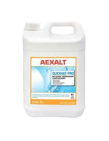 Nettoyant alimentaire polyvalent surpuissant QUICKAEX PRO (5 litres) | Q708 - Aexalt Pluho