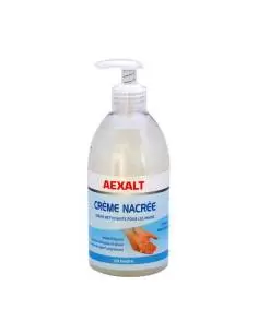Crème nettoyante nacrée + pompe 500 ml | CL034 - Aexalt Pluho