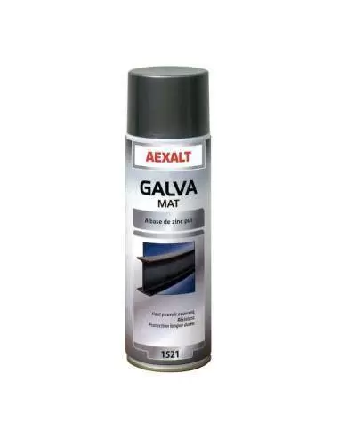 Revêtement galvanisant GALVA MAT 650 ml | 1521 - Aexalt Pluho