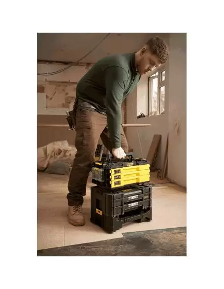 Boîte à outils 3 tiroirs avec 126 outils PRO-STACK | FMMT98107-1 - Stanley
