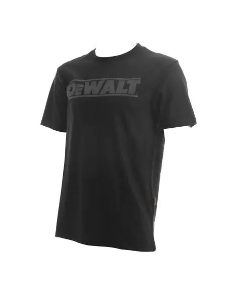 T-shirt à col rond noir OXYDE | DWC52001 - Dewalt
